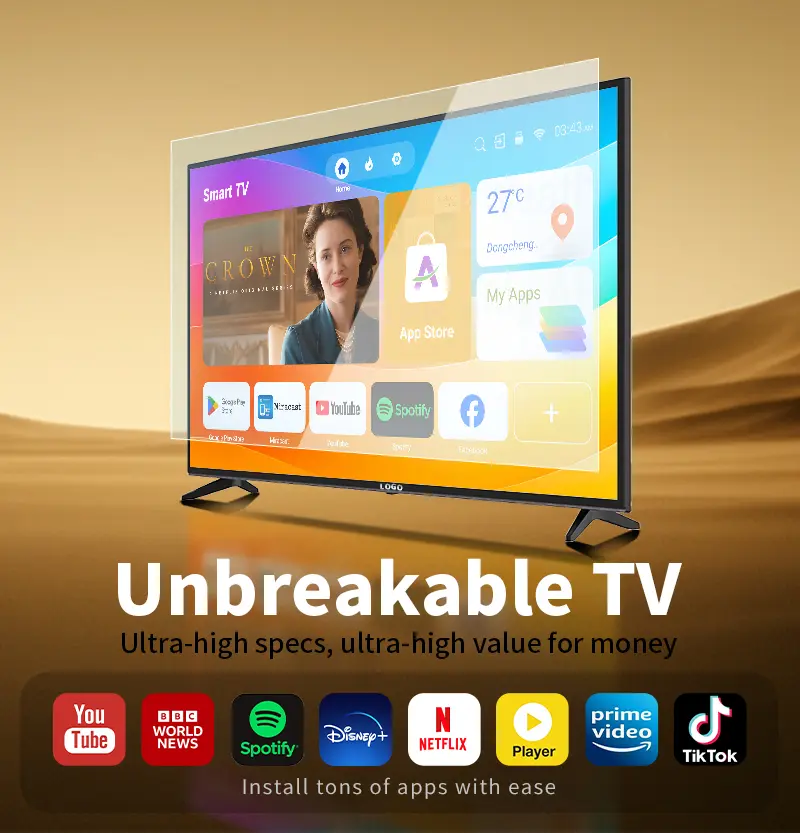 Unbreakable Smart TV 15 unbreakable smart TV