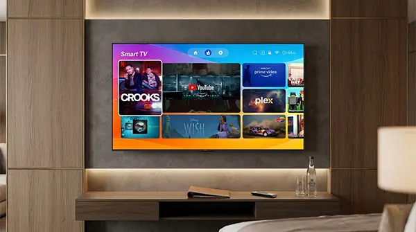Frameless TVs for Hotel